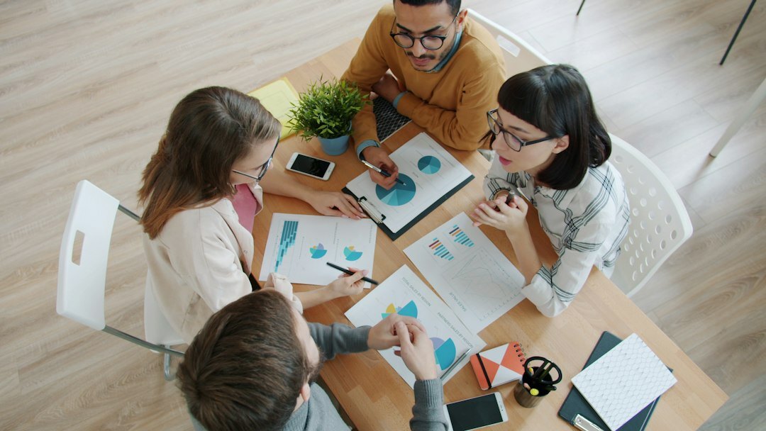business team discussing strategy